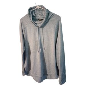Eddie Bauer Cowl Neck Tie Pullover Thumbhole Long Sleeves Layering Athleisure XL